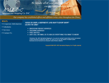 Tablet Screenshot of amzinc.com